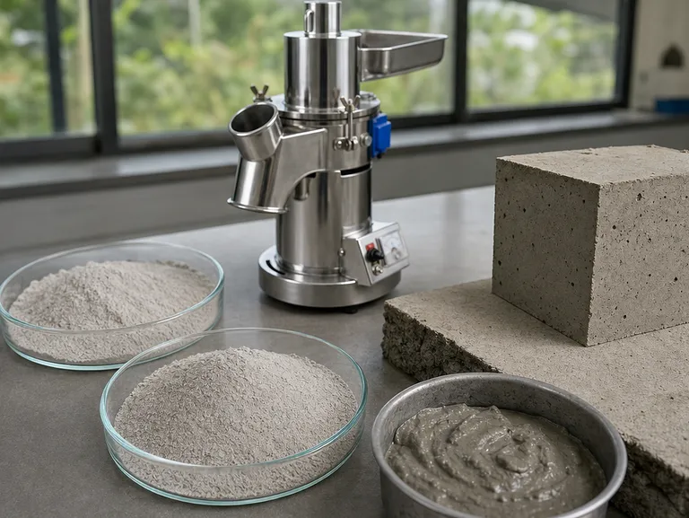 The Hidden Variable in Green Chemistry: Why Your Banana Leaf Ash Fails (And How Precision Grinding Fixes It) 3