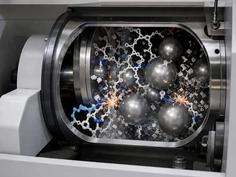 The Invisible Reactor: How a Ball Mill’s Violent Collisions Quietly Rebuild the Future of Polymers 2