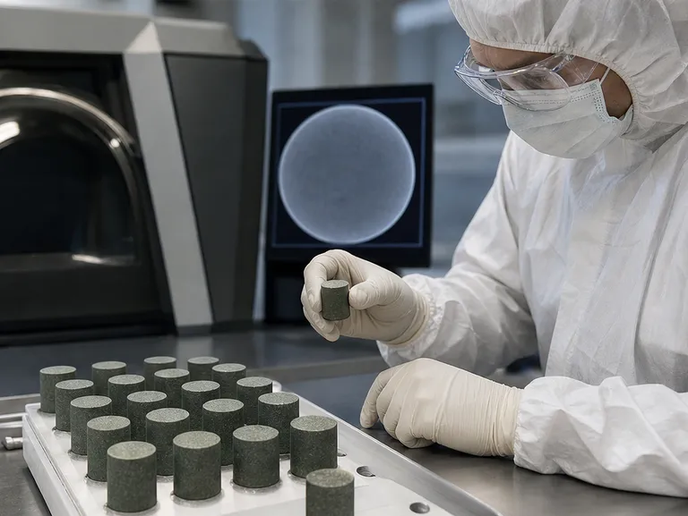 Before the Furnace, a Conversation with Chaos: How Precision Powder Processing and Compaction Shape Nuclear Fuel Reliability 3
