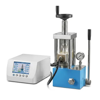 Laboratory Cylindrical Heated Pellet Press for Material Science Powder Compaction