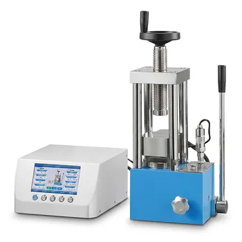 Single Plate Laboratory Hot Press Thermal Powder Compaction Machine High Temperature Hydraulic Pellet Press for Material Research