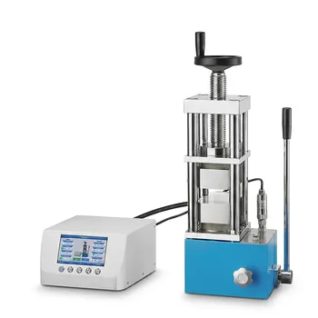 Laboratory Manual Dual Plate Octagonal Heat Press with Digital Control and 100mm Heating Area