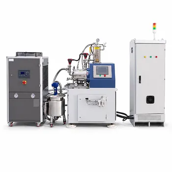 Nano Scale Bead Mill Pin Type Ceramic Grinding System Wet Ultra Fine Disperser